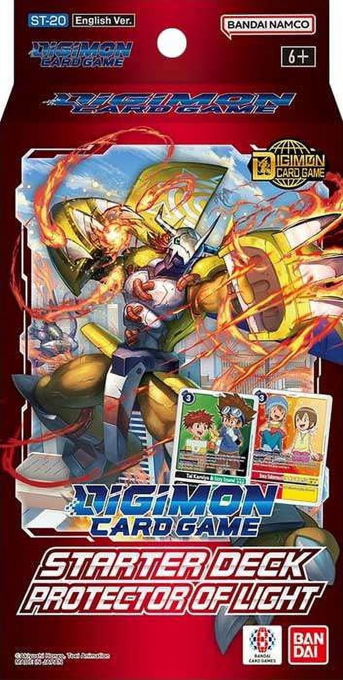 アグモン　パラレル　PROTECTOR OF LIGHT【ST-20】 Amazon.com: Digimon: Protector of Light [ST-20] Starter Deck